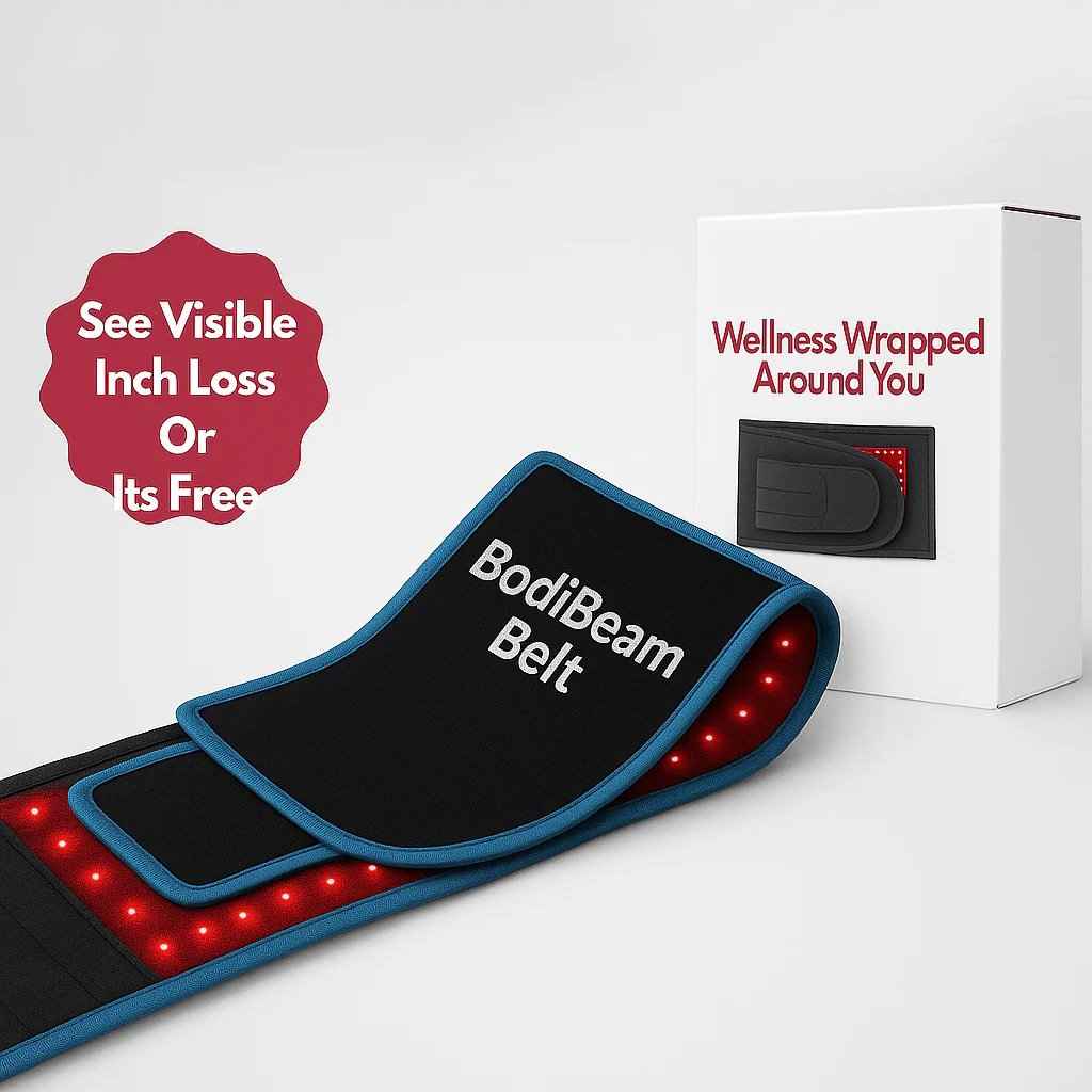 BodiBeam Belt red light therapy device for weight loss and fat reduction