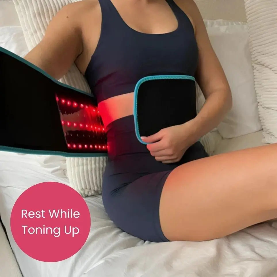 BodiBeam Belt for toning and relaxation use.
